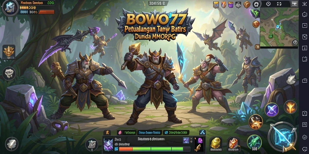 Gambar gameplay menarik dari <strong>BOWO77</strong> yang menunjukkan pertarungan epik.