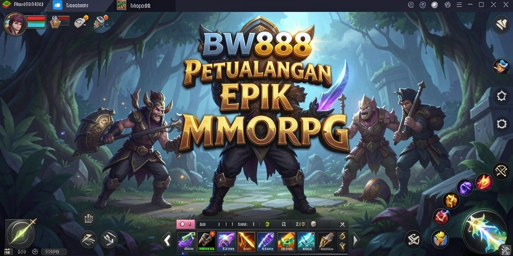 Gameplay epik di BW888 menunjukkan petualangan seru para pemain.