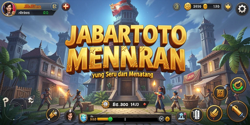 Tampilan utama <strong>JABARTOTO</strong> menunjukkan serunya gameplay Tower Defense.