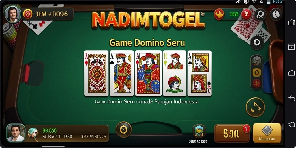 Tampilan menarik dari gameplay Domino di NADIMTOGEL.